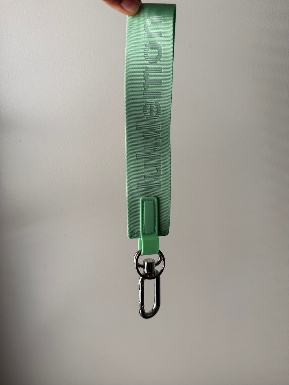 Lululemon never lost keychain